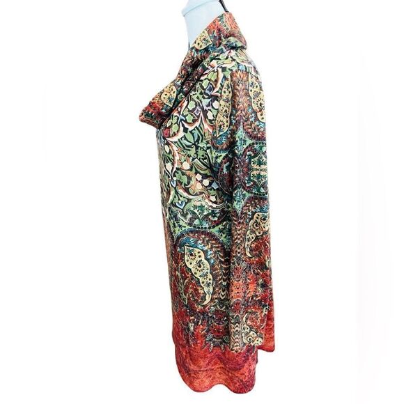 AMMA Design cowl neck long sleeved dress/tunic size L - Picture 5 of 7